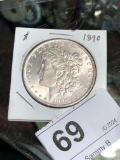 1890 Morgan Silver $1 Dollar Coin