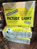 3 Picture Lights in Boxes