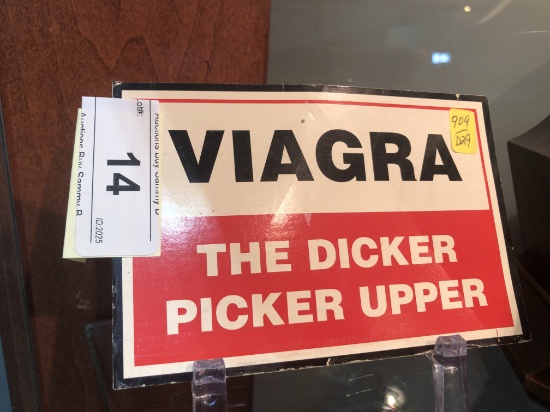 Postcard - Viagra - Small Sign