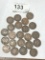22 Indian One Cent Coins 1859-1909 Great Coins