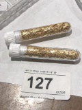 2 Vials of Oregon Gold Leaf Foil