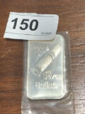 .999 1oz Silver Bar - Silver Bullet