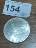 .999 1 oz Silver Round - Silver Eagle