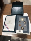 1990 US Mint Prestige Proof Set 6 Coins