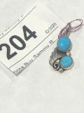 Silver & Turquoise Pendant