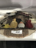 Strapping Stone/ Wall Plaque Birds