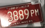 Matched Set of 1989 Illinois