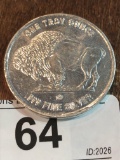 .999 1oz Silver Round - Indian Nickel Motif