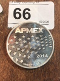 .999 1oz Silver Round - APMEX