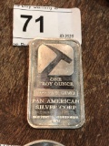 .999 1oz Silver Bar - Pan American Silver Corp