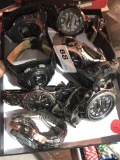 8 Men's Watches   All Need Batteries