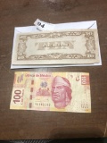 Mexico 100 Peso & Japanese Occupied