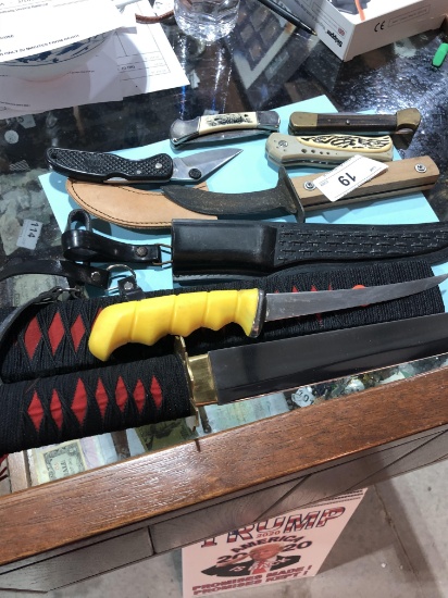 7 Knives Mixed Styles