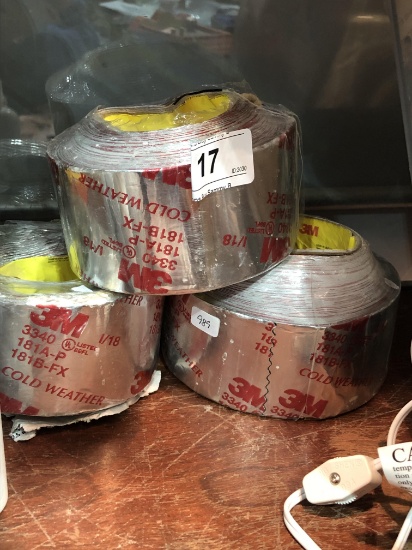 3 Rolls of  Cold Weather 3M  Tape