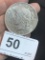 1923 D Silver Peace $1 Dollar coin