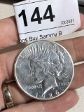 1926 S Silver Peace $1 Dollar Coin