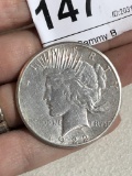 1922 S Silver Peace $1 Dollar Coin