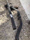 A tow hitch with extension bar