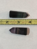 2 Fluorite Stone Points