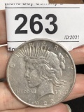1922 D Silver Peace $1 Dollar Coin