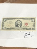 1963 $2 Dollar Red Seal Note