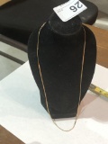 14 Kt Gold 16 In Necklace  1.9 grams