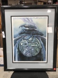 Signed Whale Lithograph #363 of 475