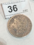 1882 S Silver Morgan $1 Dollar coin