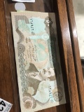 Uncirculated Iraqi 50 Dinar Note, & Mexican 200
