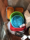 Assortment of Collapsible Food Storage Containers