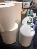4 Rolls White Paper Towels