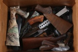 Lot of various gun parts
