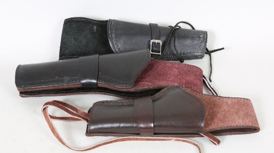 3 Leather Holsters