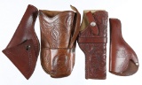 Lot of 4 holsters