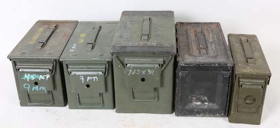 5 Ammo Containers