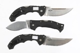 3 Cold Steel knives