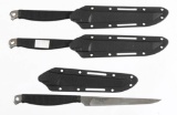 3 Cold Steel knives