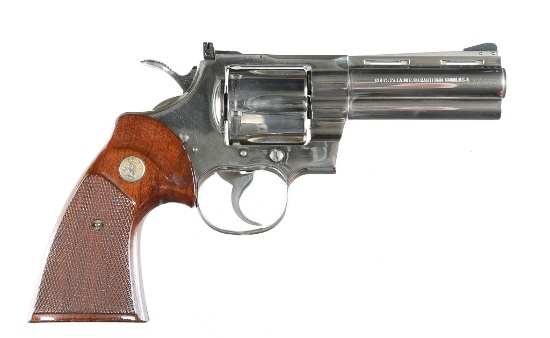 Colt Python Nickel Revolver .357 mag