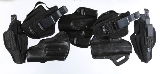 Lot of 7 holsters