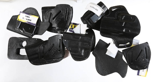 Lot of 9 holsters