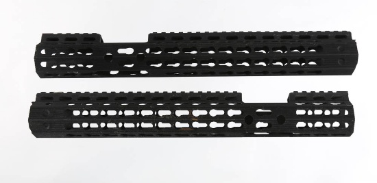 2 AR-15 rails