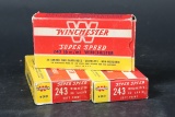 3 Bxs Vintage .243 Win Ammo