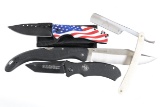 Lot of 4 folding knives