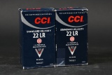 Lot of 2 bricks CCI .22 lr ammo