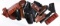 Lot of 12 leather holsters