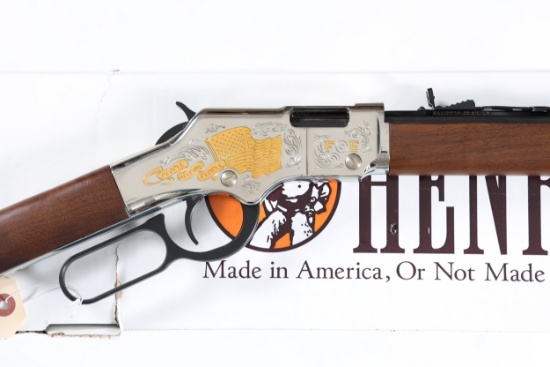 Henry H004FOE Golden Boy Lever Rifle .22 sllr