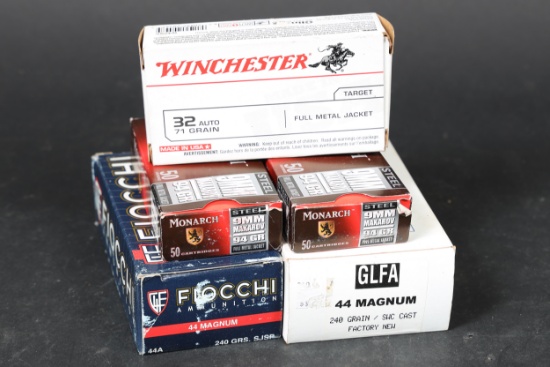 Lot of 5 boxes of Rifle ammo