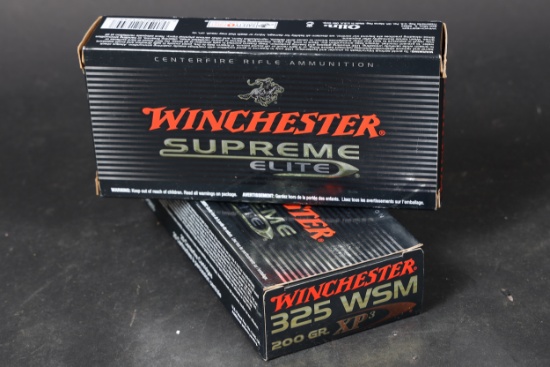 2 bxs .325 WSM ammo