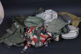 Lot of pouches and satchels