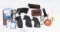 Lot of pistol grips & speedloaders